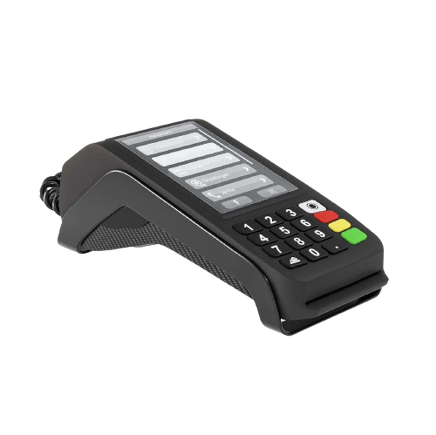 Kasse Südwest – Das Produkt auf der Theke ist ein Zebra DS7708 Barcode-Scanner.